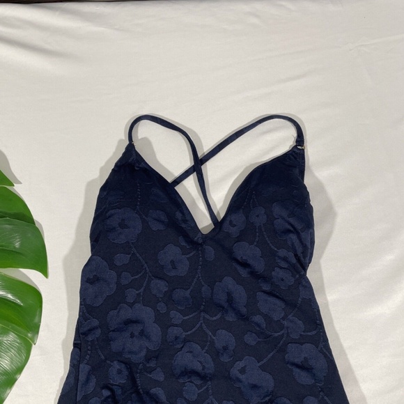 NEW‎ Robin Piccone Ana One-Piece Swimsuit in Blue [SZ 8 ] - Picture 5 of 11